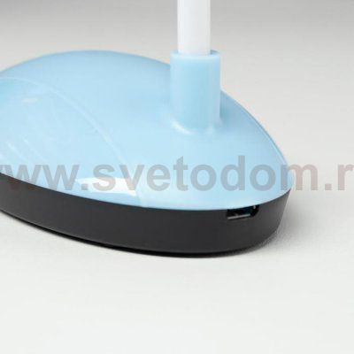 Лампа настольная 16105/1 LED 2Вт USB АКБ 3 режима синий 6,5х11х32,5 см