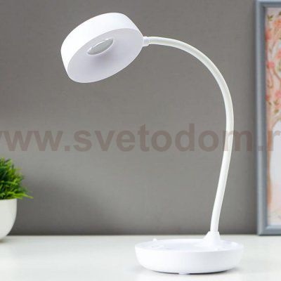 Лампа настольная 16057/1 18xLED 2,5Вт АКБ USB 3 режима МИКС 12х12х41 см