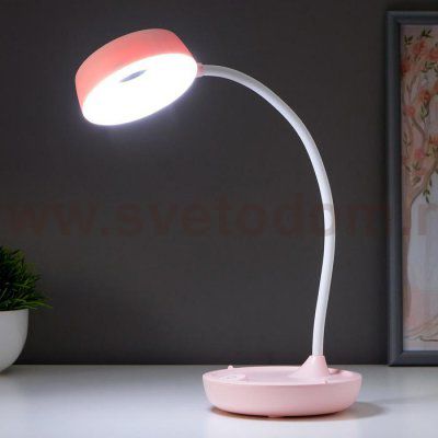 Лампа настольная 16057/1 18xLED 2,5Вт АКБ USB 3 режима МИКС 12х12х41 см