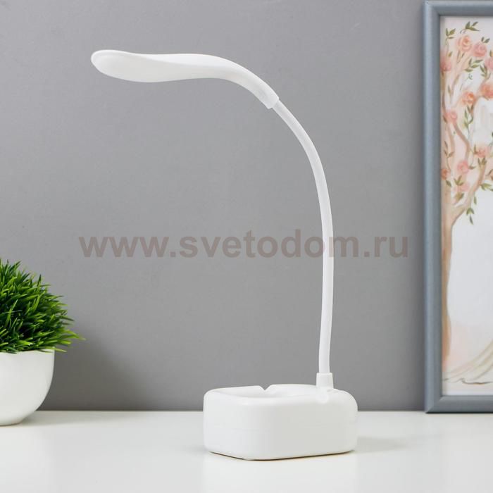 Лампа настольная 16052/1 14хLED 4Вт АКБ USB МИКС  8х10х40 см