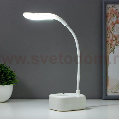 Лампа настольная 16052/1 14хLED 4Вт АКБ USB МИКС  8х10х40 см