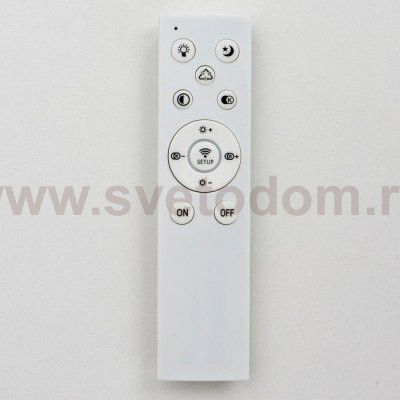 Люстра с ПДУ 71104/5BK LED 164Вт 3000-6000К диммер черный 71х71х13 см