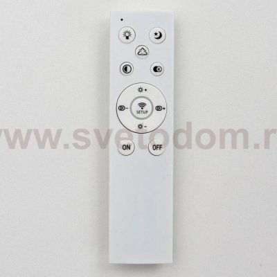 Люстра с ПДУ 71104/5BK LED 174Вт 3000-6000К диммер черный