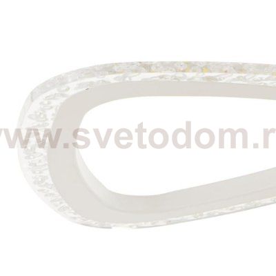 Люстра с ПДУ 71101/4WT LED 80Вт 3000-6000К диммер белый 56х46х7 см