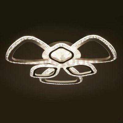 Люстра с ПДУ 71101/6WT LED 120Вт 3000-6000К диммер белый 60х60х10 см