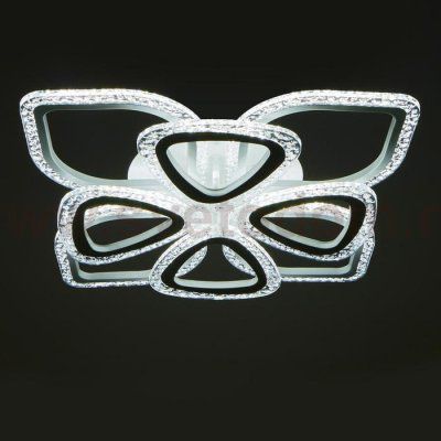 Люстра с ПДУ 71102/8WT LED 160Вт 3000-6000К диммер белый 67х67х10 см