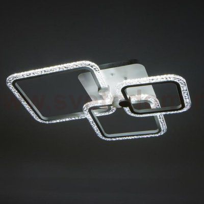 Люстра с ПДУ 71105/3WT LED 96Вт 3000-6000К диммер белый