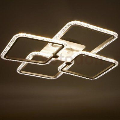 Люстра с ПДУ 71105/4WT LED 160Вт 3000-6000К диммер белый