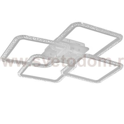 Люстра с ПДУ 71105/4WT LED 160Вт 3000-6000К диммер белый