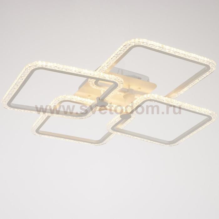 Люстра с ПДУ 71105/4WT LED 160Вт 3000-6000К диммер белый