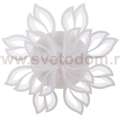 Люстра с ПДУ 71108/12WT LED 312Вт 3000-6000К диммер белый 82х82х13 см