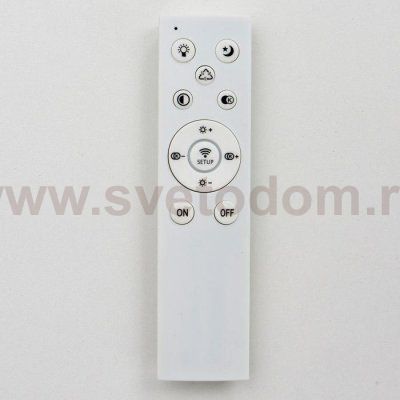 Люстра с ПДУ 71108/12WT LED 312Вт 3000-6000К диммер белый 82х82х13 см
