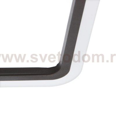 Люстра с ПДУ 59109/4 LED 120Вт 3000-6000К диммер черный 56х56х7,5 см