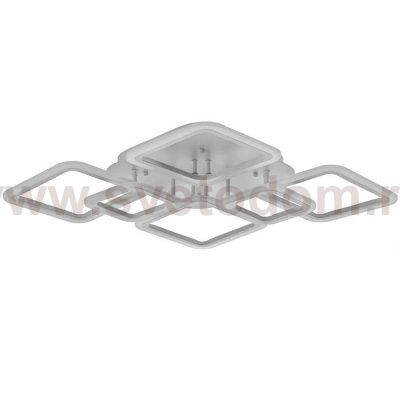 Люстра с ПДУ 59110/6WT LED 170Вт 3000-6000К диммер белый 106х74,5х13,5 см