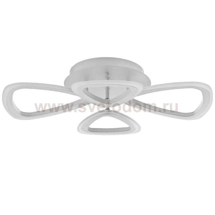 Люстра с ПДУ 59111/4WT LED 84Вт 3000-6000К диммер белый 61,5х38х7,5 см