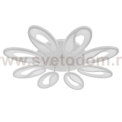 Люстра с ПДУ 59114/8WT LED 160Вт 3000-6000К диммер белый 70х70х7 см