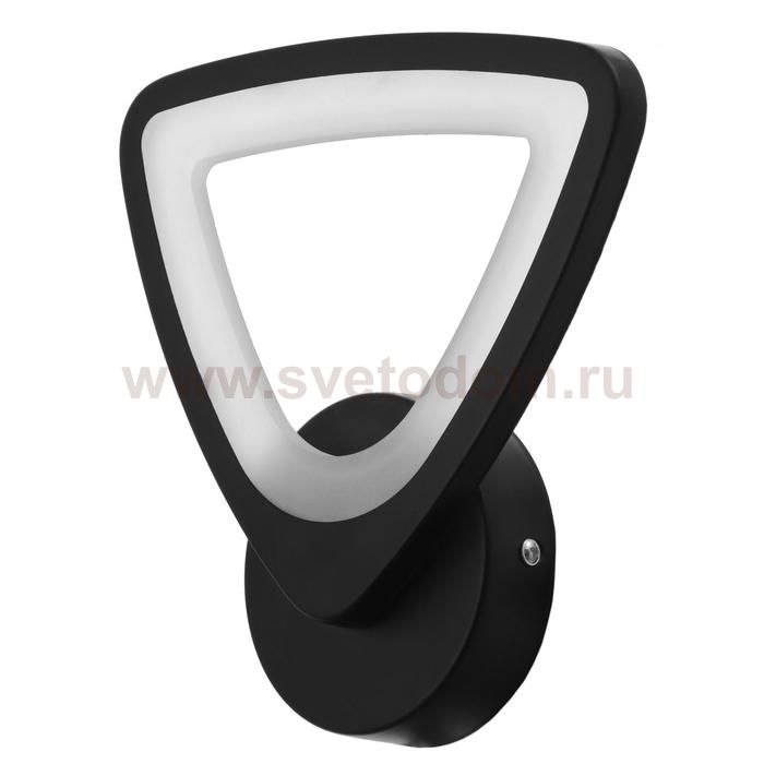Бра 59122/1BK LED 12Вт 4000К черный 17х7,5х21,5 см