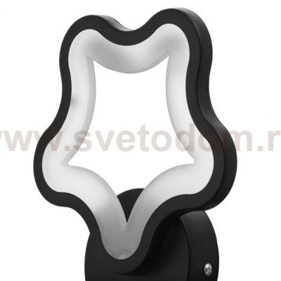 Бра 59123/1BK LED 12Вт 4000К черный 17х5х20,5 см