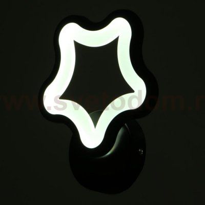 Бра 59123/1BK LED 12Вт 4000К черный 17х5х20,5 см