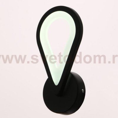 Бра 59126/1BK LED 10Вт 4000К черный 17,5х5х24,5 см