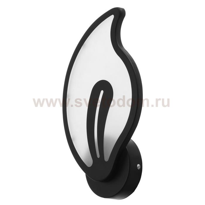 Бра 59128/1BK LED 13Вт 4000К черный 16,5х7,5х30,5 см