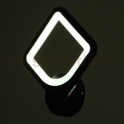 Бра 59130/1BK LED 15Вт 4000К черный 22х7,5х26,5 см