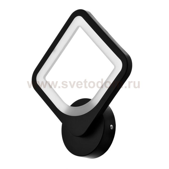 Бра 59130/1BK LED 15Вт 4000К черный 22х7,5х26,5 см