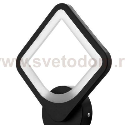 Бра 59130/1BK LED 15Вт 4000К черный 22х7,5х26,5 см