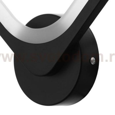 Бра 59130/1BK LED 15Вт 4000К черный 22х7,5х26,5 см