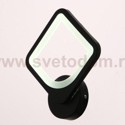 Бра 59130/1BK LED 15Вт 4000К черный 22х7,5х26,5 см