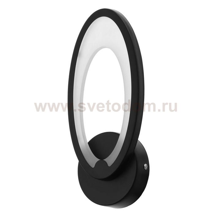 Бра 59132/1BK LED 15Вт 4000К черный 11,5х5х26,5 см