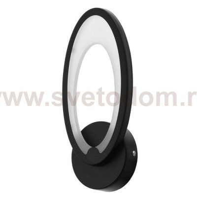 Бра 59132/1BK LED 15Вт 4000К черный 11,5х5х26,5 см