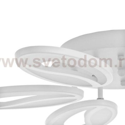 Люстра с ПДУ 59114/6WT LED 60+60Вт 3 режима диммер белый