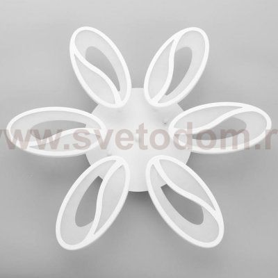 Люстра с ПДУ 59114/6WT LED 60+60Вт 3 режима диммер белый