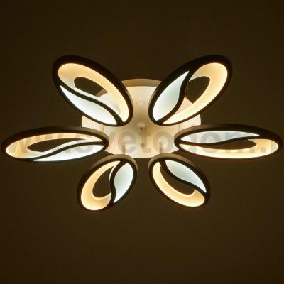 Люстра с ПДУ 59114/6WT LED 60+60Вт 3 режима диммер белый