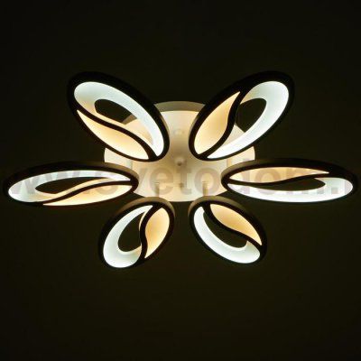 Люстра с ПДУ 59114/6WT LED 60+60Вт 3 режима диммер белый