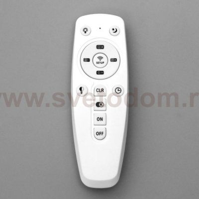 Люстра с ПДУ 59122/6BK LED 110Вт 3 режима диммер черный 40х40х14 см