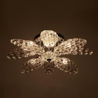 Люстра 86306/8 E14 40Вт хром-прозрачный 65х65х20 см