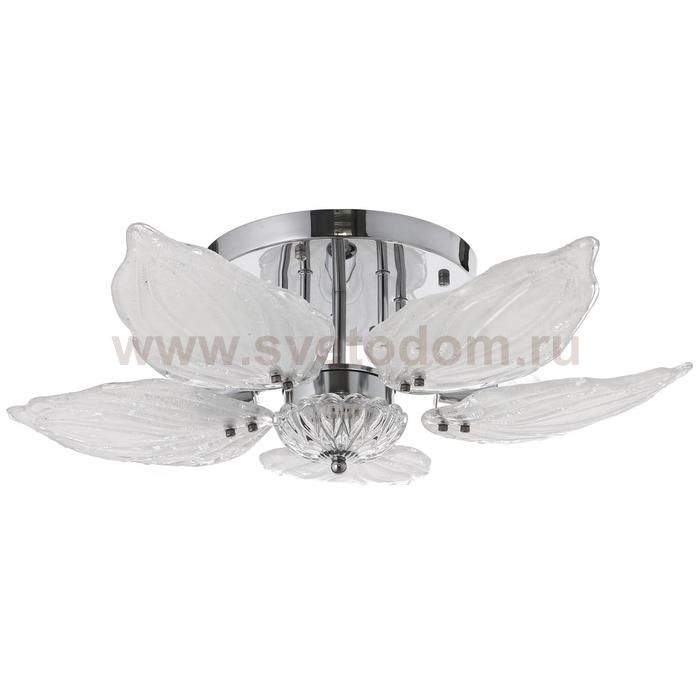 Люстра 86303/5CR E14 40Вт+LED 9Вт хром