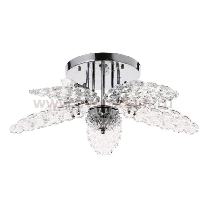 Люстра 86306/5 E14 40Вт хром-прозрачный