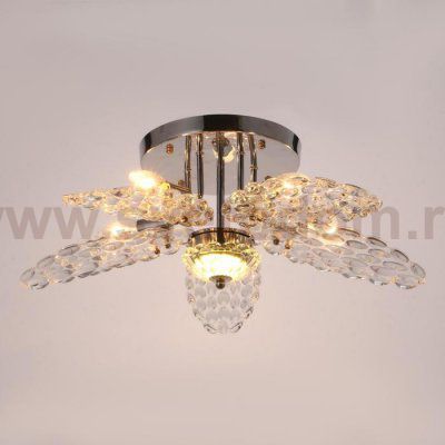 Люстра 86306/5 E14 40Вт хром-прозрачный