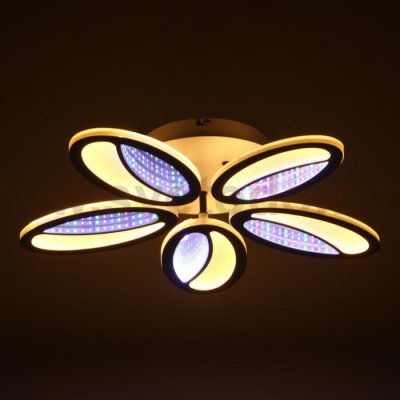 Люстра с ПДУ 69671/5WT LED 100Вт диммер 3000-6000K белый 49х49 см