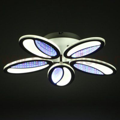 Люстра с ПДУ 69671/5WT LED 100Вт диммер 3000-6000K белый 49х49 см