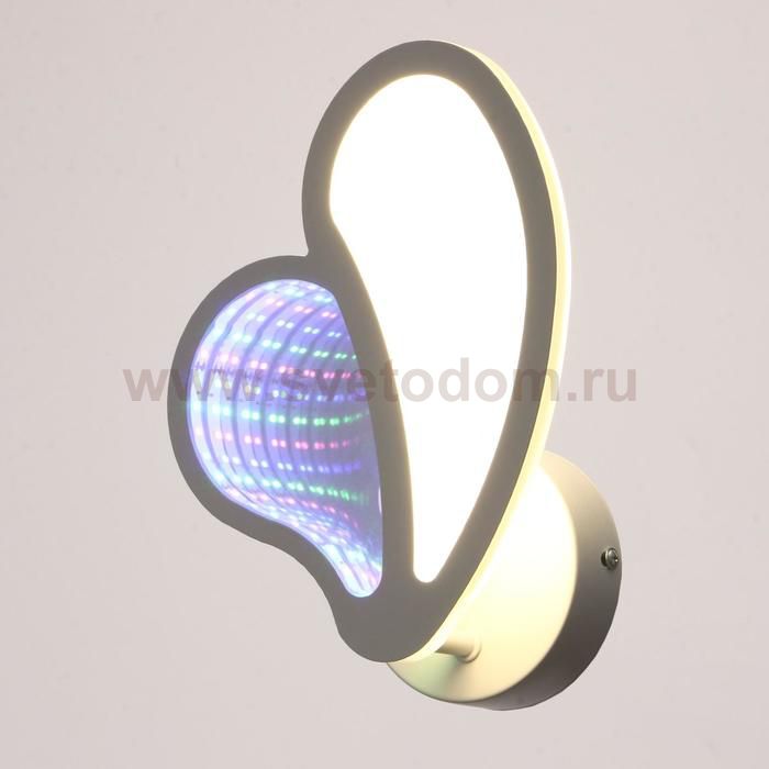 Бра с эффектом бесконечности 69663/1WT 25Вт 4000К белый