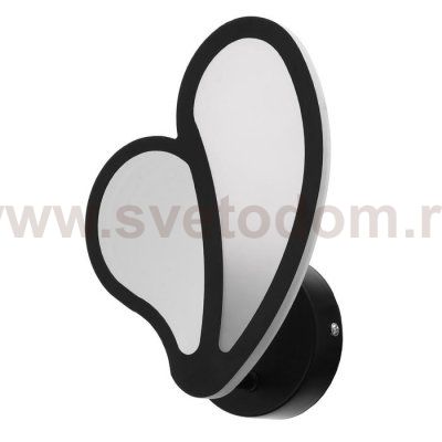 Бра с эффектом бесконечности 69663/1BK 25Вт 4000Кчерный