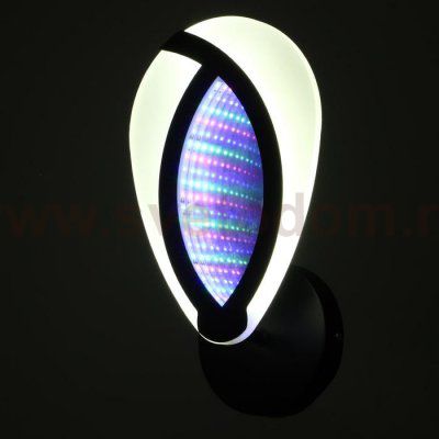 Бра с эффектом бесконечности 69664/1BK 22Вт 4000К черный