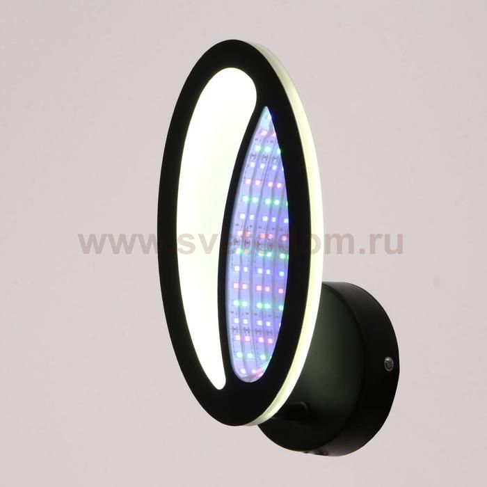 Бра с эффектом бесконечности 69671/1BK 20Вт 4000К черный