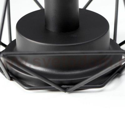 Ночник 16126/1 LED от батареек 3хАА черный 17,5х19,5х28 см