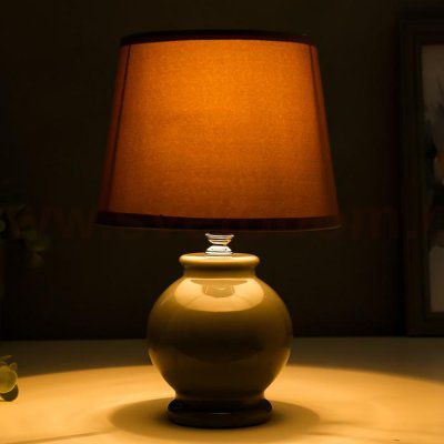 Лампа настольная 16144/1BL E14 40Вт серый 17,5х17,5х27 см