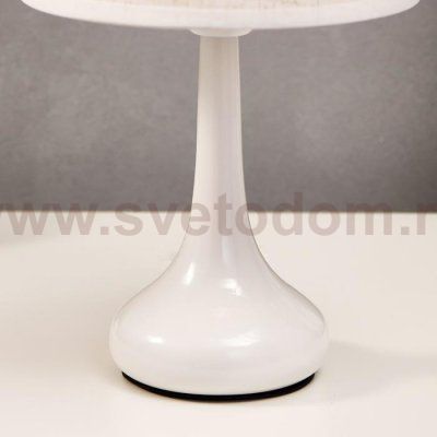 Лампа настольная 16155/1 E27 40Вт белый 19,5х19,5х34 см